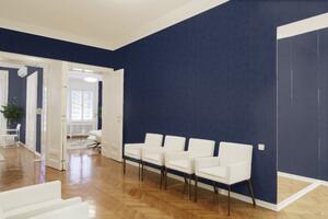A.S. Création | Vliesová tapeta na zeď Versace 93570-1 | 0,70 x 10,05 m | modrá