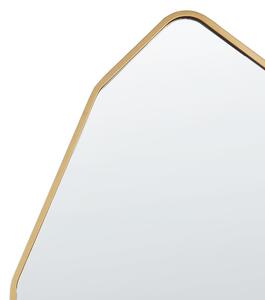 Kovové stojací zrcadlo 49 x 165 cm Zlatá TARTAS