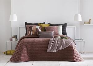 Textil Antilo Přehoz na postel Nantes Terra, terakotová, elegantní Rozměr: 250x270 cm