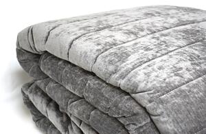 Textil Antilo Přehoz na postel Nantes Grey, šedý, elegantní, 270x270 cm Rozměr: 270x270 cm