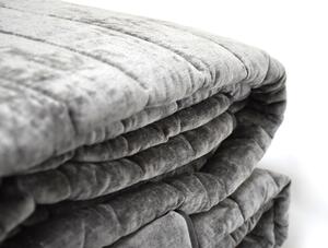 Textil Antilo Přehoz na postel Nantes Grey, šedý, elegantní, 270x270 cm Rozměr: 270x270 cm
