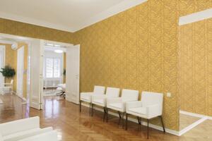 A.S. Création | Vliesová tapeta na zeď Versace 93583-3 | 0,70 x 10,05 m | zlatá