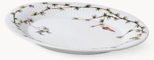 Ručně malovaný porcelánový servírovací talíř Hammershøi