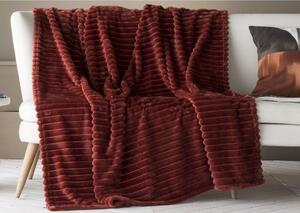 Textil Antilo Pléd Aspen Coral, korálově červený, 130x170 cm