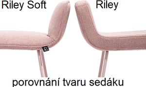 Connubia Barová židle Riley, kov, výška sedu 65 cm, CB2110 Podnoží: Matný černý lak (kov), Sedák: Umělá kůže Ekos - Black (černá)