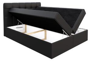 Moderní box spring postel Nestor 160x200, bílá