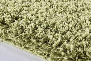 Vopi | Kusový koberec Dream Shaggy 4000 green - Kulatý 80 cm průměr