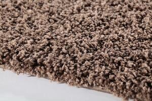 Vopi | Kusový koberec Dream Shaggy 4000 mocca - 60 x 110 cm