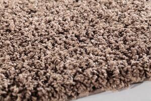 Vopi | Kusový koberec Dream Shaggy 4000 mocca - 65 x 130 cm