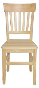 Drewmax KT119 - Dřevěná židle masiv borovice (Kvalitní borovicová jídelní židle z masivu)