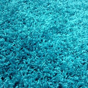 Vopi | Kusový koberec Dream Shaggy 4000 tyrkys - 60 x 110 cm