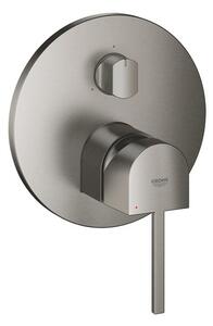 Sprchová a vanová baterie GROHE Plus bez podomítkového tělesa kartáčovaný Hard Graphite 24093AL3