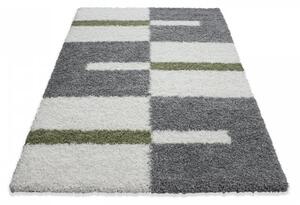 Vopi | Kusový koberec Gala shaggy 2505 green - 140 x 200 cm
