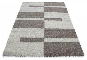 Vopi | Kusový koberec Gala shaggy 2505 beige - 120 x 170 cm