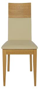 Drewmax KT371 - Čalouněná židle masiv dub