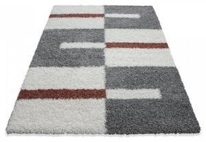 Vopi | Kusový koberec Gala shaggy 2505 terra - 140 x 200 cm