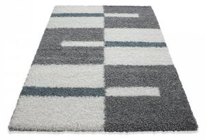 Vopi | Kusový koberec Gala shaggy 2505 turkis - Kruh 160 cm průměr
