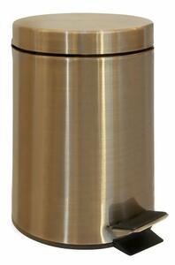 SAPHO XJ011 odpadkový koš 3 l, bronz