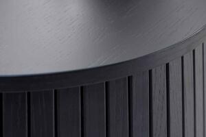 Designový konferenční stolek Vasiliy 120 cm černý dub