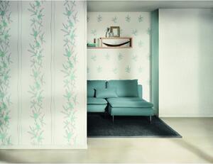 Vliesová tapeta na zeď Paloma 30138-1 | 0,53 x 10,05 m | bílá, šedá, modrá | A.S. Création