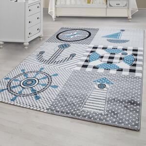 Vopi | Kusový koberec Kids 510 grey - Kruh 120 cm průměr