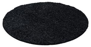 Vopi | Kusový koberec Life Shaggy 1500 černý - 80 x 150 cm