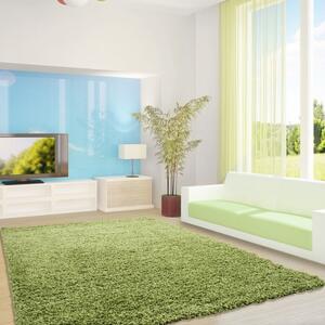 Vopi | Kusový koberec Life Shaggy 1500 green - 120 x 170 cm