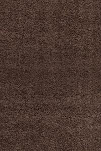 Vopi | Kusový koberec Life Shaggy 1500 brown - 80 x 150 cm