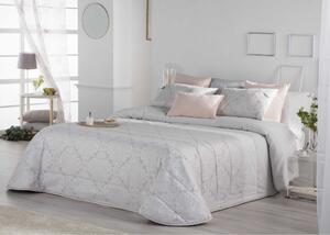 Textil Antilo Přehoz na postel Glides Beige, béžová žakárová látka Rozměr: 270x270 cm