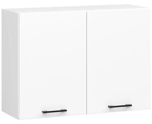 Závěsná kuchyňská skříňka 80 cm VERMINA - bílá