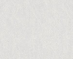A.S. Création | Přetíratelná vliesová tapeta na zeď Meistervlies 1676-13 | 0,53 x 10,05 m | bílá přetíratelná