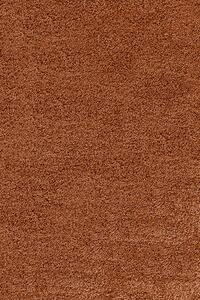 Vopi | Kusový koberec Life Shaggy 1500 terra - Kulatý průměr 200 cm