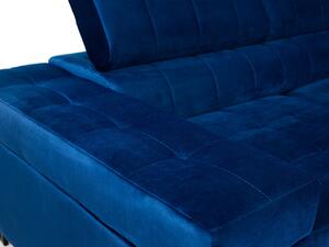 Luxusní sedací souprava Lambada, tmavě šedá Roh: Orientace rohu Pravý roh
