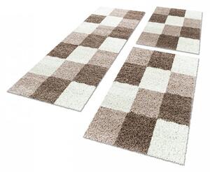 Vopi | Kusový koberec Life Shaggy 1501 mocca - 80 x 150 cm