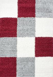 Vopi | Kusový koberec Life Shaggy 1501 red - 80 x 250 cm