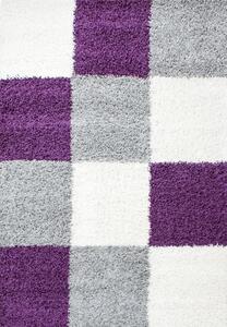 Vopi | Kusový koberec Life Shaggy 1501 lila - 200 x 290 cm