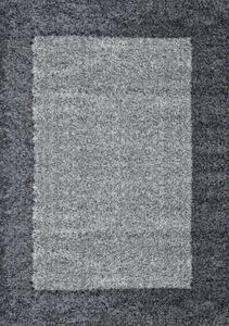 Vopi | Kusový koberec Life Shaggy 1503 grey - 60 x 110 cm