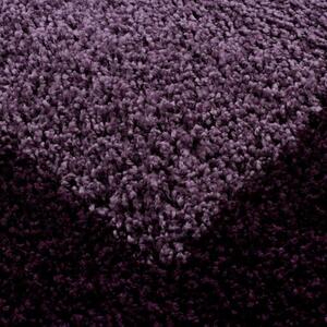 Vopi | Kusový koberec Life Shaggy 1503 lila - 120 x 170 cm