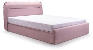 Manželská postel Israel 180x200cm, růžová + matrace!