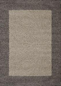 Vopi | Kusový koberec Life Shaggy 1503 taupe - 80 x 250 cm