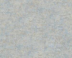 Vliesová tapeta na zeď Styleguide Klassisch 2019 96080-3 | 0,53 x 10,05 m | metalická, béžová, modrá | A.S. Création