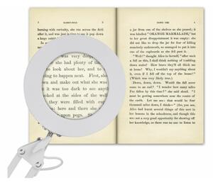 Extol - LED Stmívatelná stolní lampa s lupou LED/8W/5V 2900/4500/7500K bílá