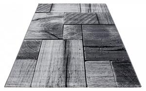 Vopi | Kusový koberec Parma 9260 black - 80 x 150 cm