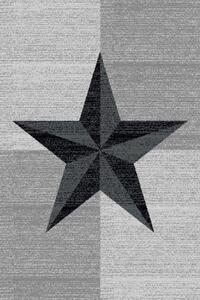 Vopi | Kusový koberec Plus 8002 grey - 80 x 150 cm