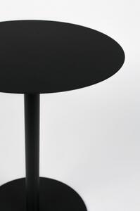 ZUIVER SNOW SIDE stolek černá kruh S