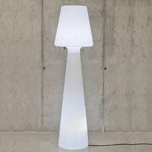 Newgarden Lola LED stojací lampa kabel výška 200cm, Bílá / opál, Plast