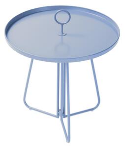 PORTER Odkládací stolek s rukojetí - sv. modrá