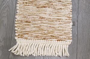 Linie Design Melírovaný koberec Ingun Mustard, smetanovo-hořčicový Rozměr: 140x200 cm