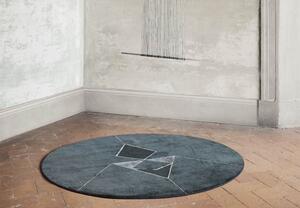 Linie Design Kulatý koberec Machiko Granite, šedý