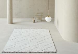 Linie Design Geometrický koberec Torun Earth, smetanovo-hnědý Rozměr: 140x200 cm